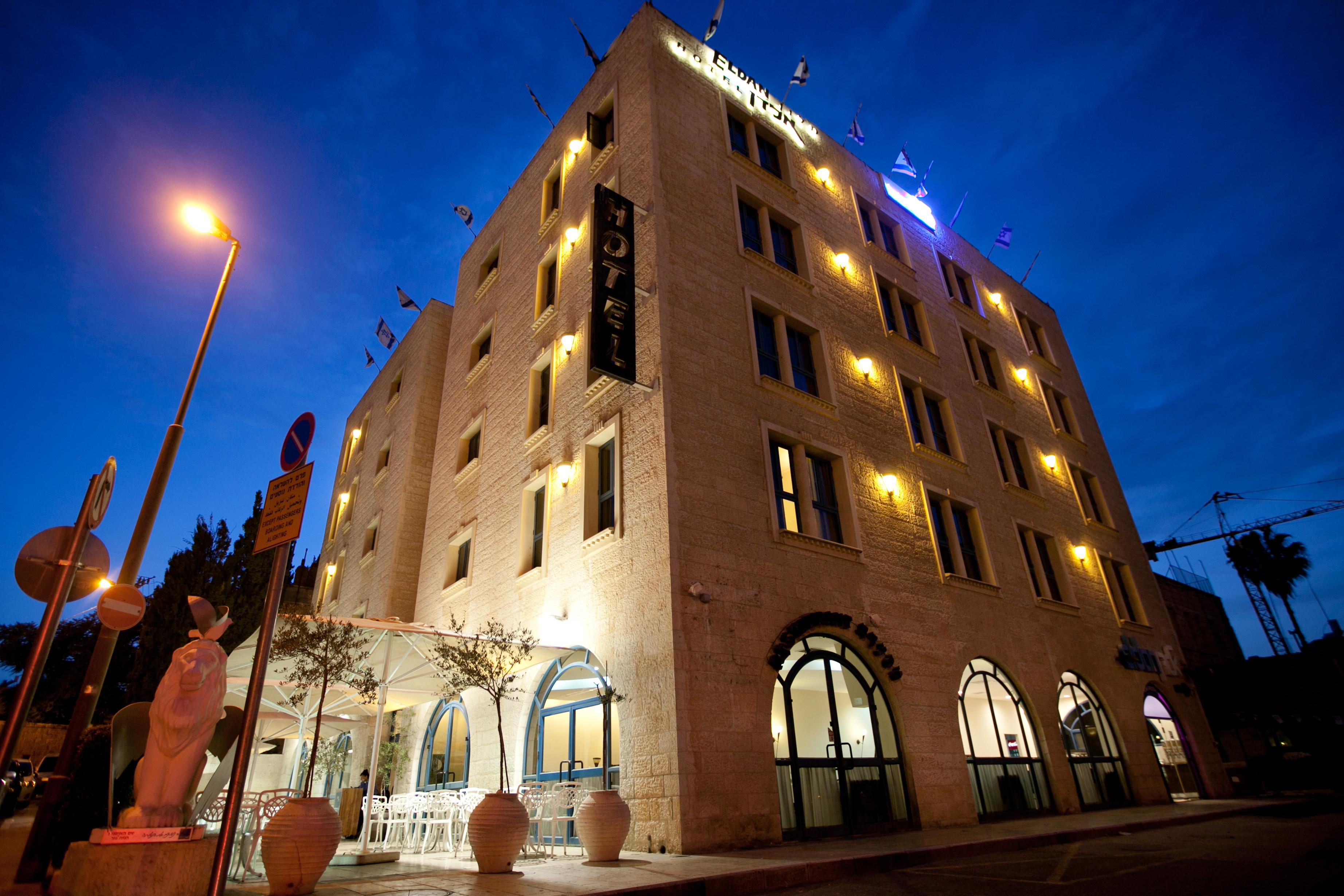 Eldan Hotel Jerusalem Exteriör bild